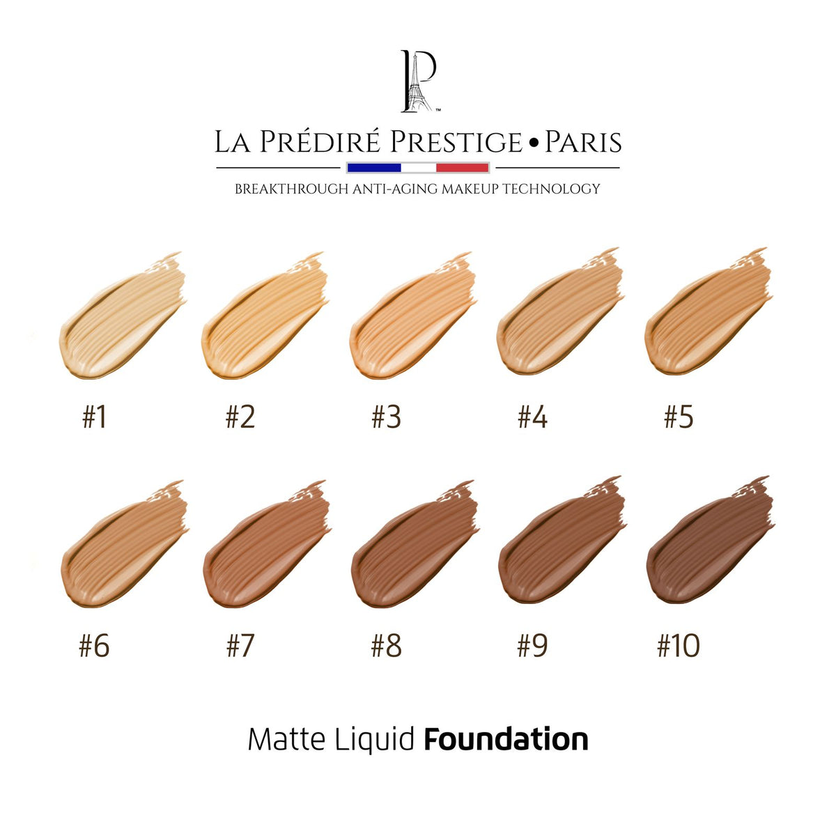 La Belle Flawless Matte Foundation #01 – La Prestige Paris