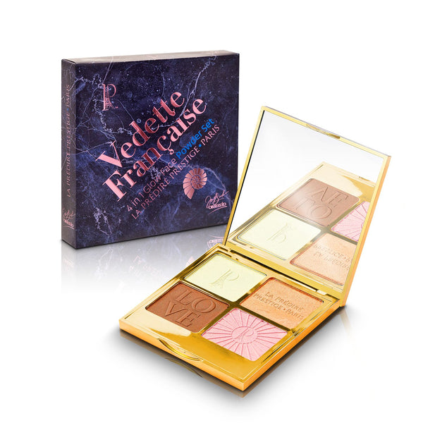 Vedette Francaise 4-in-1 Glow Face Powder Set – La Prestige Paris