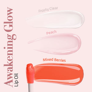 Awakening Glow Prestige Nourishing Peach Shiny Lip Oil