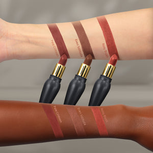 Even Solitude Prestige Obsidian Otter Brown Matte Lipstick