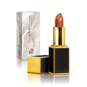 French Blossom Prestige Dark Red Shiny Lipstick